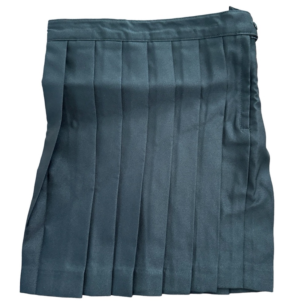 French Toast Girls Pleated Skirt Black